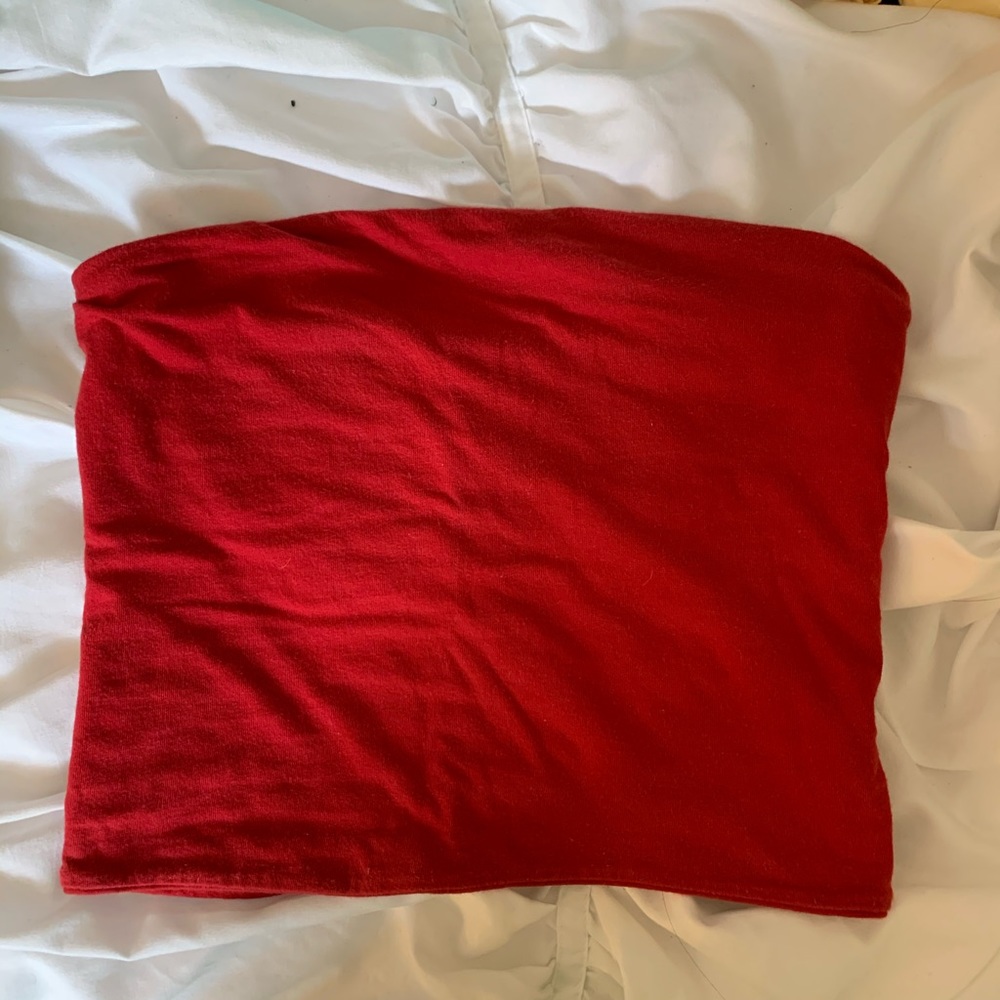 Brandy Melville red tube top